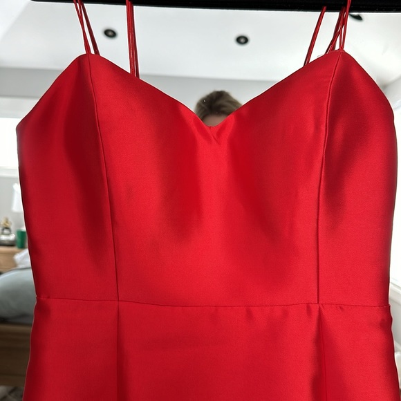 Red Erin Fetherston gown - Picture 4 of 6